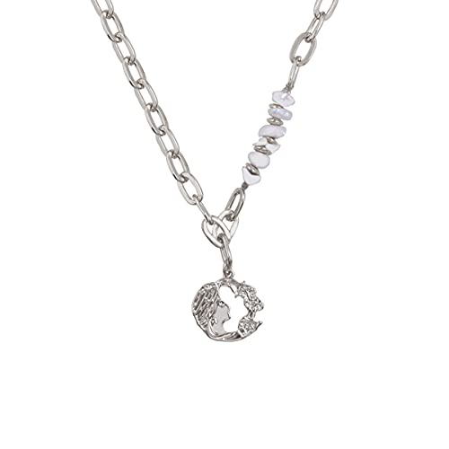 SHANGZHIQIN Cadena de clavícula, Collares creativos Cover