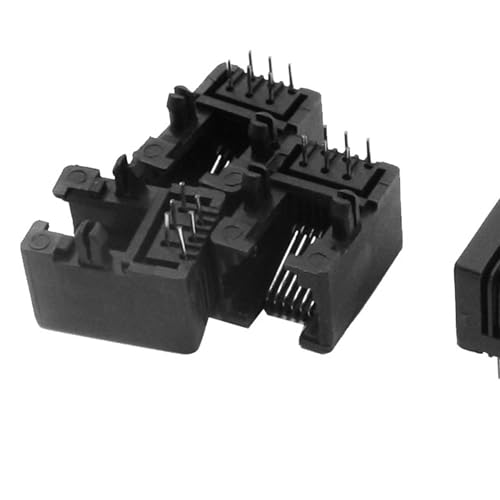 uxcell 5pcs RJ11 6-pin Telephone Modular PCB Jacks Socket miniatura 6