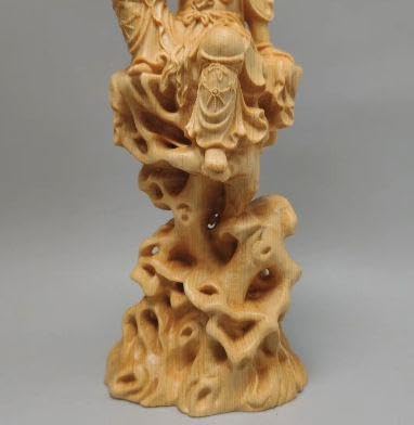 極上彫 木彫 仏像 観音菩薩 木製 彫刻 仏教工芸品 美術品 装飾品 置物 Amazon｜極上彫 木彫 仏像 木製 観音菩薩 彫刻 仏教工芸品 美術