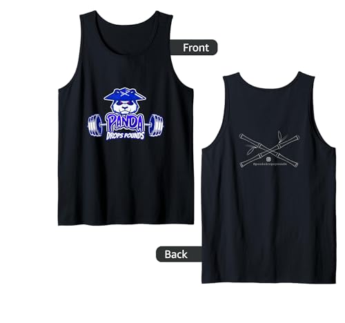 Panda Drops Pounds Tank Tank Top