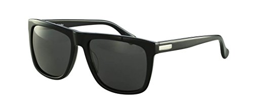 Lunettes en acétate Calvin Klein Platinum CK4255S, l'excellence du style noir