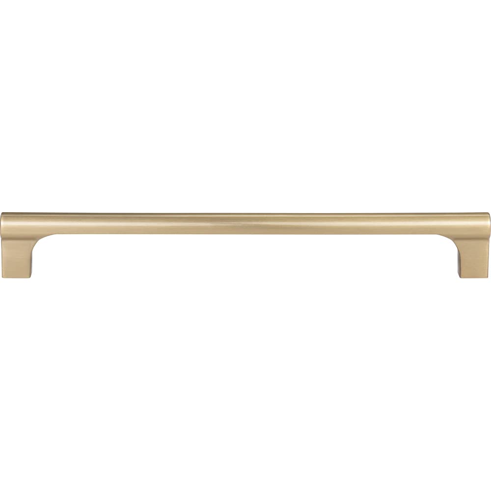 Atlas Homewares Whittier Pull 7 9/16 Inch (c-c) Warm Brass