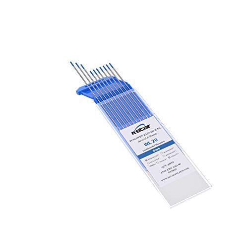 WL20 blau 2% Lanthanoxid WIG Wolframelektrode Elektrode Ø1.6 x 175MM 10 Stückund sind absolut strahlungsfrei