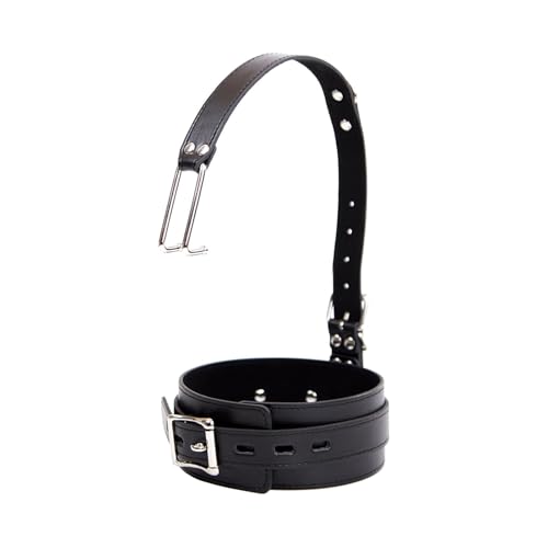 Collier ras du cou gothique réglable avec attache nasale pour un maintien idéal