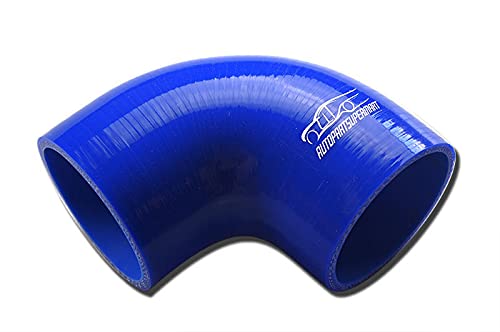 Manguera turbo de silicona de 90 grados para solucionar grietas de 80 mm