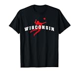 Wisconsin Volleyball Red Team Player T-Shirt