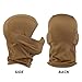 LZAQHMT Balaclava Airsoft Mask, Tactical Airsoft Full Face Protective Mask, with Silicone Inner Support for Airsoft/Cycling(CB)