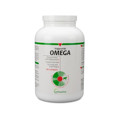 Vetoquinol Triglyceride Omega - Fish Oil for Dogs & Cats