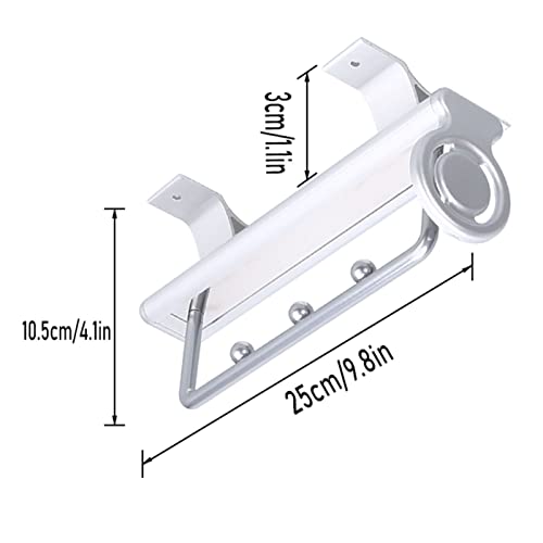 Soporte de ropa extensible para solucionar la falta de espacio en armarios 5