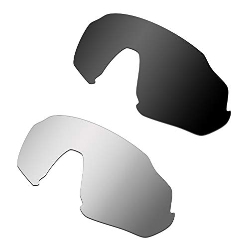 Lentille Oakley Flight Jacket noire titane pour rouler sous le soleil