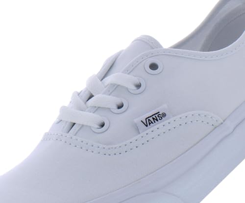 Vans Vans Authentic Unisex Shoes Size 3.5, Color: White/White, 5 Women/3.5 Men