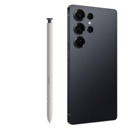 S25 Ultra S Pen Replacement for Samsung Galaxy S25 Ultra Stylus Pen, with 5 PCS Tips/Nibs Replacement (Black)