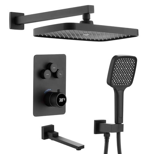 Ensemble de douche encastré HSS0637 pour une salle de bain moderne