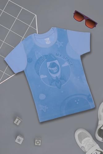 Image of Dollar Champion Cotton Regular Fit T-Shirts for Boys -Actual Color May Vary