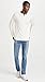 Faherty Men's Cloud Long Sleeve Henley, Ivory Heather, White, XL