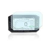 [9H NANO GLAS] Schutzfolie die neuste 9H Nano GLAS Technology für dein Motorrad Tacho Display - transparent
