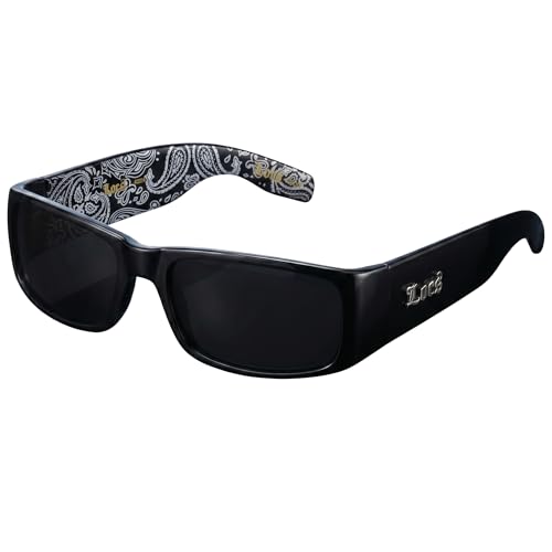 Image of Locs Mens Hardcore Gangster Sunglasses Bandana Print