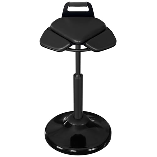 Ergonomic Swivel Standing Desk Stool with Adjustable Height
