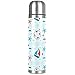 Vuoto In Acciaio Inox Doppio Strato Isolato Tazza 17 Oz Thermos Tazza Da Viaggio Portatile Bottiglia di Acqua Fredda e Calda Modello Nautico Ancoraggio Stella Marina Nave