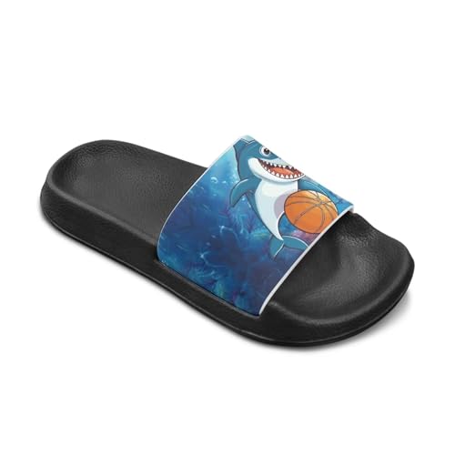 Kids Shower Shoes Beach Slides Sandals Anti-Slip Summer Pool Slippers2