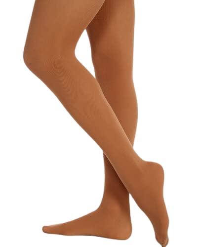 Danskin womens Plus Size Ultra Shimmery Footed Tights