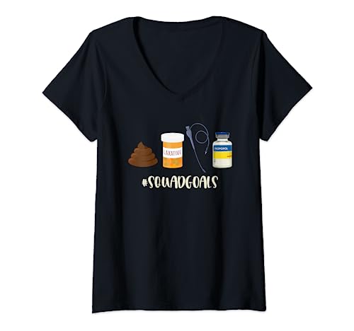 GI Endo Funny GI Nurse Colonoscopy Endoscopy Rn V-Neck T-Shirt
