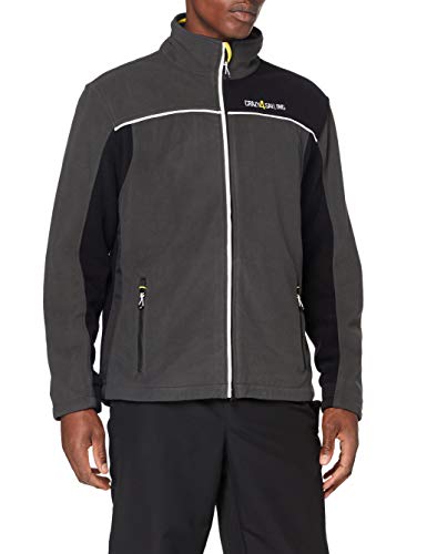 Yachticon Crazy4sailing (621), M Veste Polaire Snug, Anthracite/Noir, M Cover
