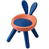  ZAW Tabouret Chaise en Plastique Back Foottotule Maternelle Ottoman Petit canapé Tabouret Mignon Musique Chaise Petit Repose-Pieds for sous-Bureau Ottoman (Color : Hard Pad, Taille : C)