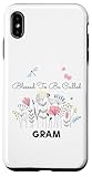 Photo Gallery blessed to be called gram, regalo floreale per nonna e mamma custodia per iphone xs max Photo Gallery blessed to be called gram, regalo floreale per nonna e mamma custodia per iphone xs max