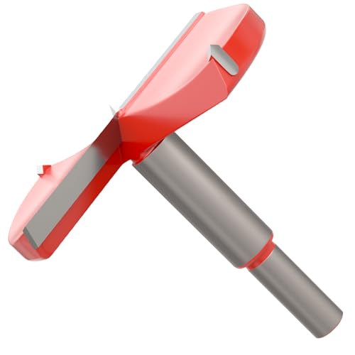 CSOOM Forstnerbohrer 85mm - Forstner Bohrer für Holz, Forstner Bits mit Rundschaft, Zubehör Bohrmaschine