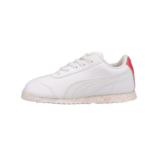PUMA Toddler Girls Roma Brain Freeze Lace Up Sneakers Shoes Casual - White3