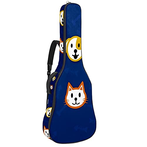 Sac à dos pour guitare acoustique 106 cm housse de protection rembourrée