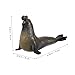 DECHOUS 1Pc Realistic Elephant Seal Model Educational for Learning Play Decoration for Home Garden Office Light Brown Figurine