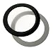 Produktbild DEMCiflex Staubfilter rund 80mm schwarz/weiß