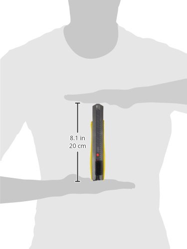 Cutter Stanley FATMAX - Lame Large 25 Mm, Aluminium, Robuste Pour Travaux Intensifs