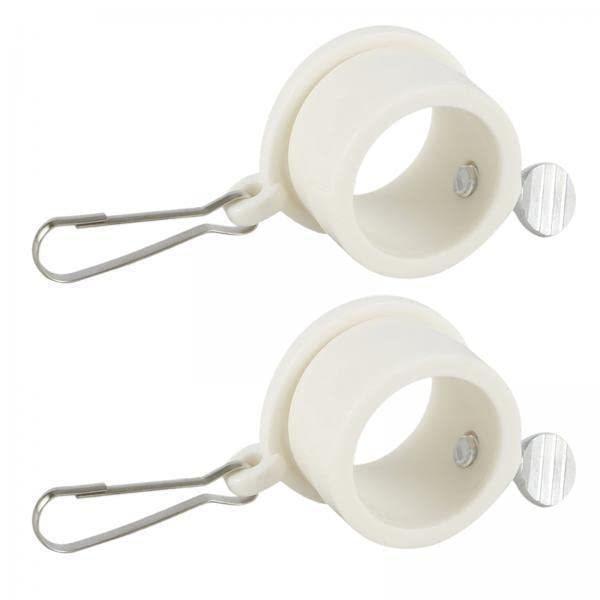 BNF® 2x2pcs Rotate Flag Pole Mounting Rings Grommet Clip PVC1.15inch|Home & Garden |Yard, Garden & Outdoor Living|Garden Décor|Flag Poles & Parts-image-11