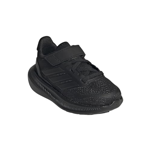 Image of adidas Baby Marvel Run Falcon 5 Elastic Lace & Strap Shoe