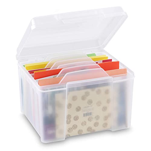 Caja de almacenamiento con 6 divisores ajustables para clasificar recuerdos 2
