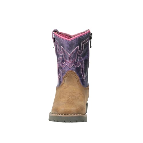 Image of Smoky Mountain Boots Toddlers' Autry Square Toe Leather Western Cowboy Boots