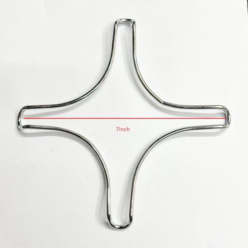 Image of Mini pan support for Gas Stove HOB TOP stainless steel Set of 2