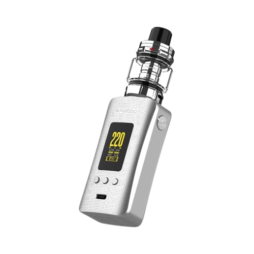 Gen 200 Itank 2 Kit For Vaporesso Coils, Lightest in Dual/Single Battery, Battery Not Included, TVDC, 2ml Cartridge No Nicotine, (Silver)