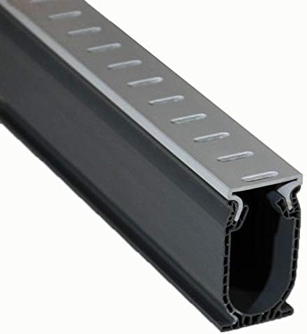 Stegmeier Frontier Deck Drain - Grey (5 ft. Sections) Total: 40 ft. per Carton