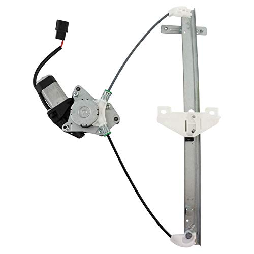 Image of TRQ Rear Left Power Window Regulator & Motor Assembly Drivers Side Compatible with 2003-2007 Honda Accord HO1550106