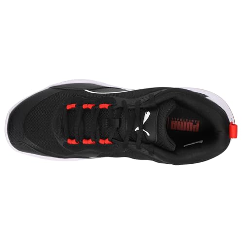 PUMA PUMA Men's Playmaker Pro Sneaker, Jet Black White, 13