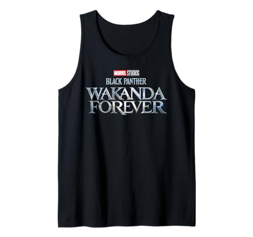 Débardeur Black Panther contre la chaleur estivale avec le logo léger Marvel Wakanda Forever