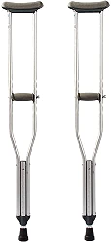 Béquilles pour adultes et bâton de marche télescopique portable