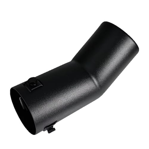 Tuyaux d'échappement pour VW Bora Passat Golf 4 en acier inoxydable noir dépoli