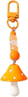 Mushroom Keychain Key Chains Women Cute Bag Charms Purse Charms for Handbags Car Key Holder Backpack Decor Accessories