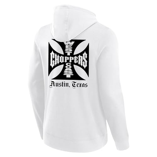 Qanipu West Coast Choppers Og Classic Hoodie Hooded Sweatshirt with Pockets - Black3