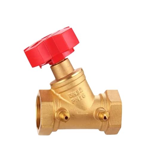 Válvula de equilibrio bloqueada digital DN32 en latón resistente para control de caudal 2